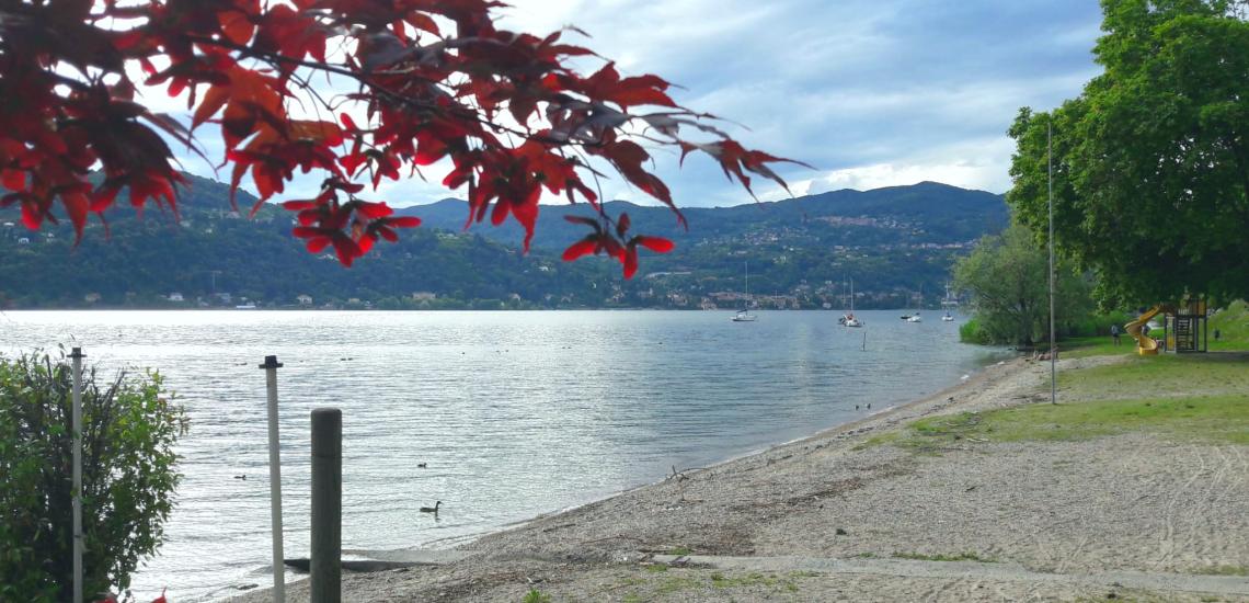 Spiaggia la Noce, dove rilassarsi al calar del sole.